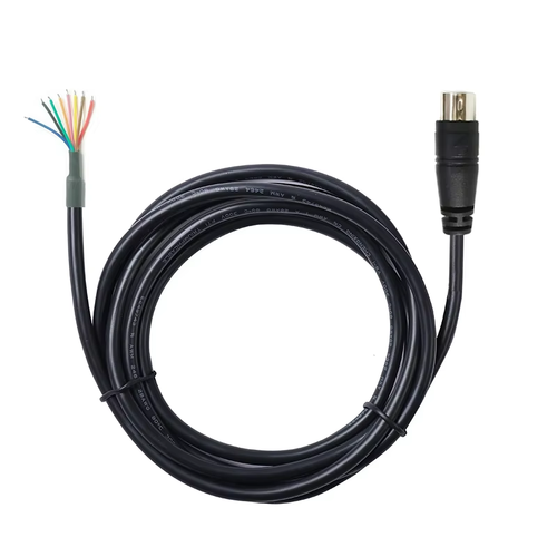 8-pinowy mini kabel wtykowy DIN o długości 1,8 m - Zdjęcie 4 z 6