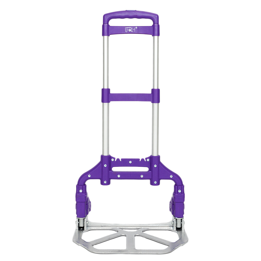 Foldable Portable Travel Luggage Trolley Cart with Telescopic Handle  