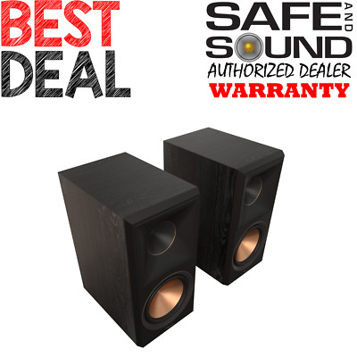 KLIPSCH RP600M II BOOKSHELF SPEAKERS - EBONY| RP-600M II (PAIR)