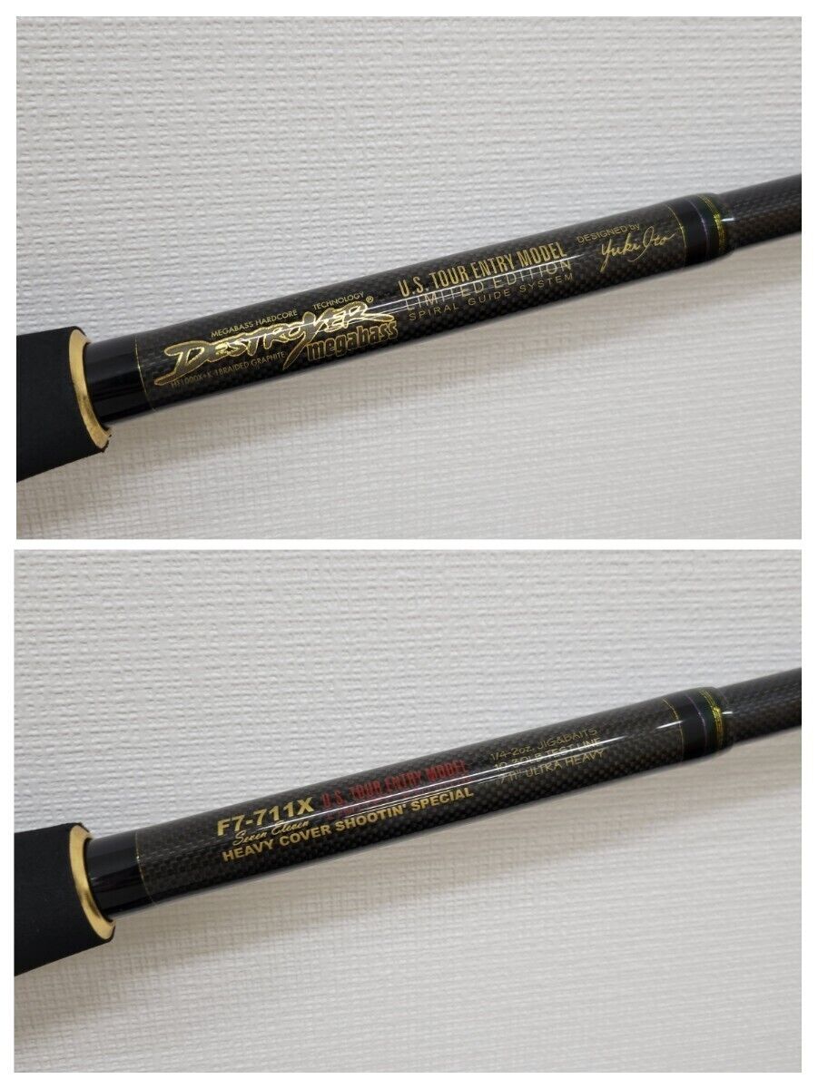 Rare Item Megabass Destroyer F7-711X Seven Eleven U.S Tour Rare Item Megabass Destroyer F7-711X Seven Eleven U.S Tour