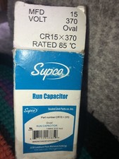 Air Conditioning HVAC Oval Fan Motor Run Capacitor 15 MFD 370 Volts