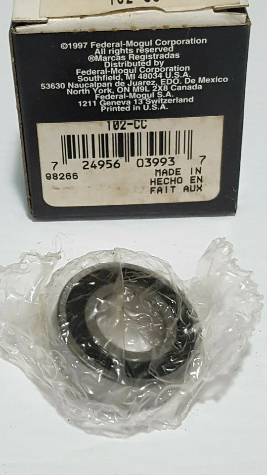 102-CC Federal Mogul BCA Bearing National - Imagem 2 de 2