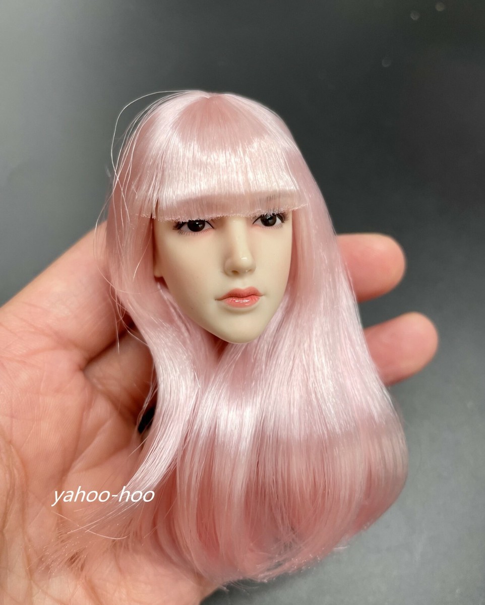 SUPERDUCK 1/6 Female Head Sculpt PALE SDH019 C For 12