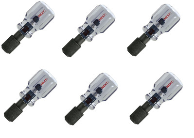 Malco Connext2 Quick Change Stubby Nut Driver Handle, 6-Pack