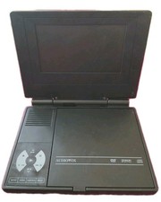 Audiovox Model PVS3368 Black 7" Portable DVD Player UnTested No Adapter W Case