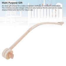 Baby Crib Mobile Arm Easy Assembly Beech Wooden Baby Crib Mobile Holder Arm NEW