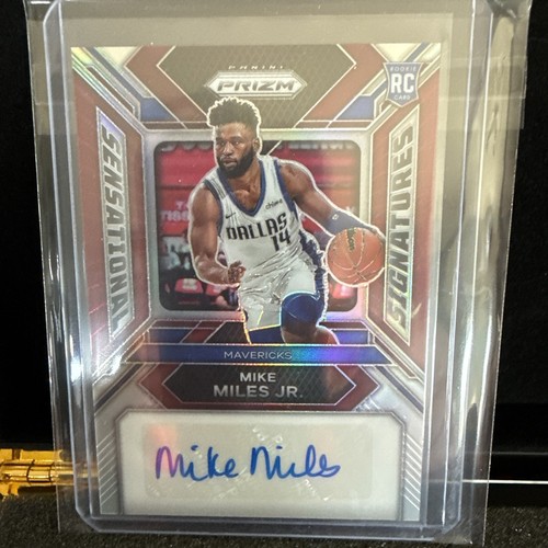 2023-24 Panini Prizm Mike Miles Jr. Prizm Rookie Auto 29/99