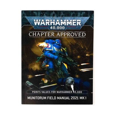 GW 40k 8th Edition Chapter Approved - Warhammer 40,000 Annual 2021 MK I VG+