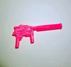 Vtg GI Joe Snake Eyes v4 MACHINE GUN original 1991 orange accessory weapon part