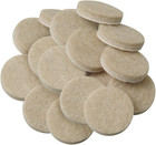 Softtouch 1" round Heavy-Duty Self-Stick Felt Furniture Pads - Protect Surfaces