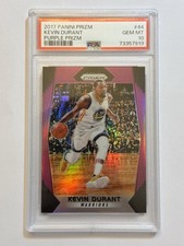 2017 Panini Prizm Kevin Durant Purple Prizm 24/75 PSA 10 (Population of 12)
