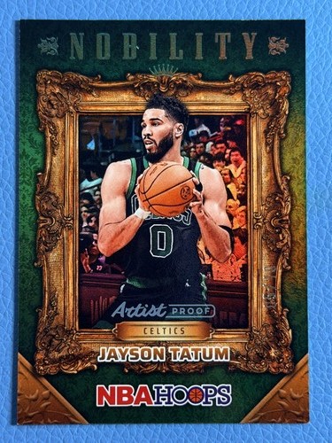Jayson Tatum 2024-25 Panini Hoops Nobility Artist Proof Celtics #7