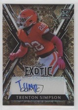 2023 Leaf Exotic Snake Mojo 8/8 Trenton Simpson #BA-TS1 Auto 13ys