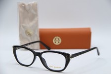 NEW TORY BURCH TY 2093U 1709 BLACK GOLD AUTHENTIC FRAMES EYEGLASSES 54-18