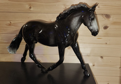 Breyer Limerick Breyerfest 2008 Cleveland Bay Special Run DAMAGED Glossy Dapple