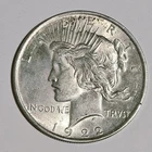 "1922 Peace Silver Dollar $1 - 90% Silver - Nice Circulated Coin - Philadelphia"