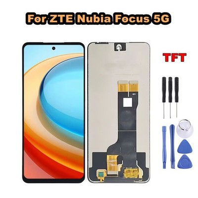 Für ZTE Nubia Focus 5G LCD Touchscreen Digitizer Display mit Rahmen Ersatz