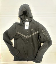 Nike Men s Sportswear Tech Fleece Black Full-Zip Hoodie Size XS CU4489-010