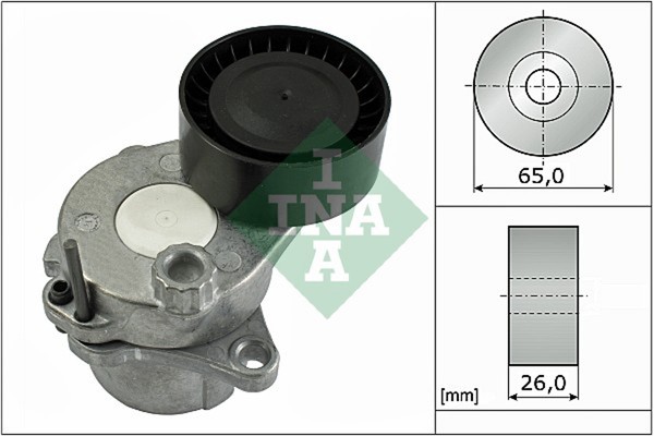 Riemenspanner Keilrippenriemen Schaeffler INA 534 0443 10 FüR Mercedes Jeep W212-image