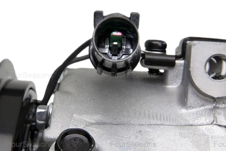 For Hyundai Santa Fe 2010-2012 Four Seasons 198300 A/C Compressor w Clutch Foto 4 de 4