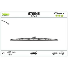 Scheibenwischer vorne rechts für VW Jetta 2 19E Lupo 1 6X1 Polo 6N1 6V5 | 62195