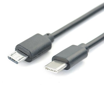 Type C USB-C To Micro USB Cable Micro B USB Type C Cord Male To Male Data Cable