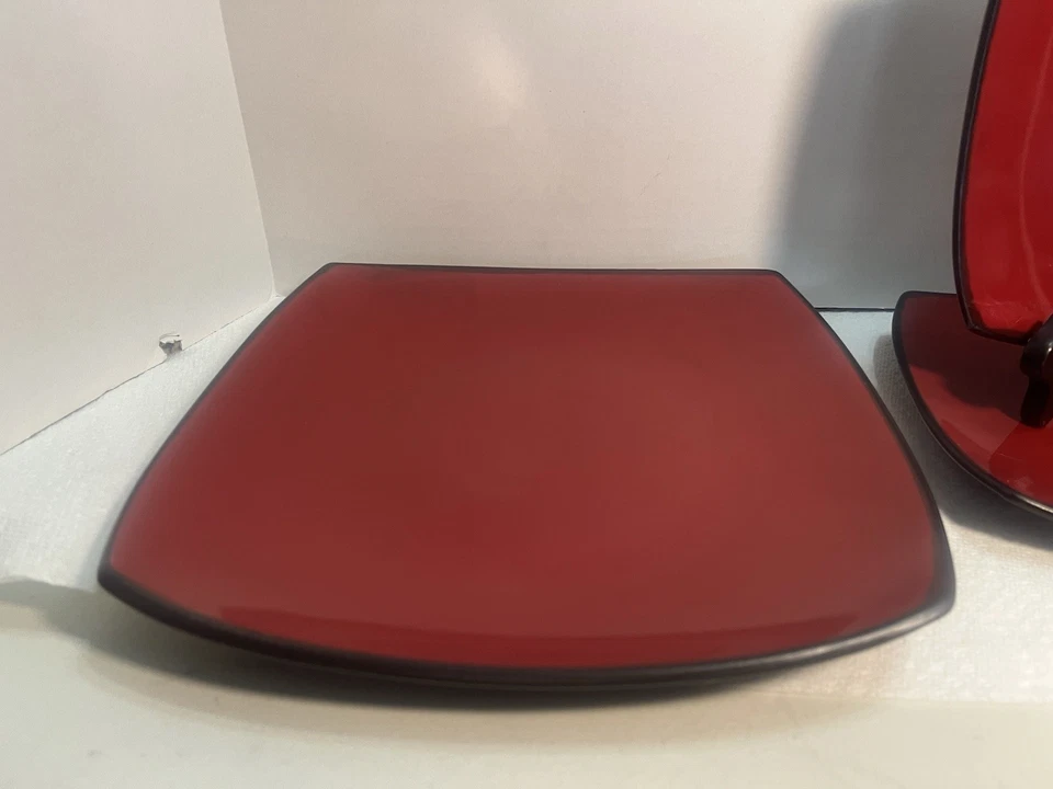 3 Piece Gibson Soho Lounge 1 Dinner Plate 2 Bread Plates. 1918 - Image 2 of 4