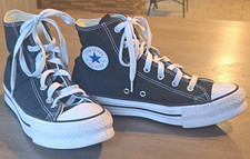 Converse Chuck Taylor All Star Kids High Top Black/White Canvas US 6 272855F