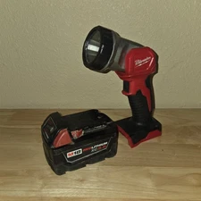 Milwaukee 2735-20 M18 LED 18V Work Light / M18 Red Lithium 5.0 AH Battery Pack