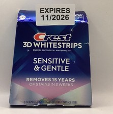 Crest 3D Whitestrips Sensitive & Gentle White...