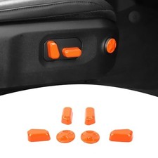 for 2024 Jeep JL Power Seat Switch Trim Cover for Jeep Orange-Seat Switch Trim