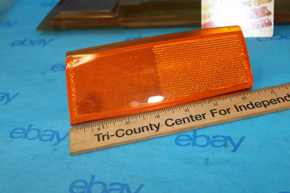 Nuevo de Lote Antiguo Glo-Brite #900-1 5974341 Reflector de Marcador Lateral Chevy GMC 1988-92 Chevy GMC Foto 3 de 4