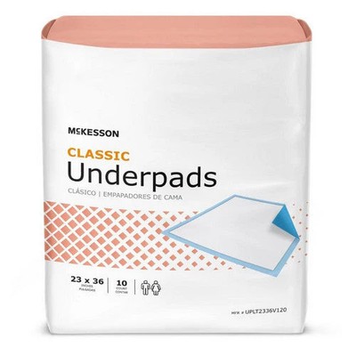 Disposable Underpad 23 X 36 Inch Fluff Mat Light Absorb