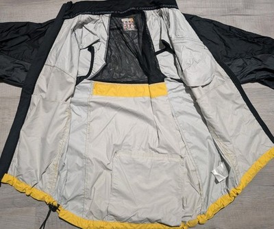 Cannondale サイクルジャージ SM139 Mサイズ ブラック Cannondale Mens Sz M Full Zip Cycling Jacket Black Yellow
