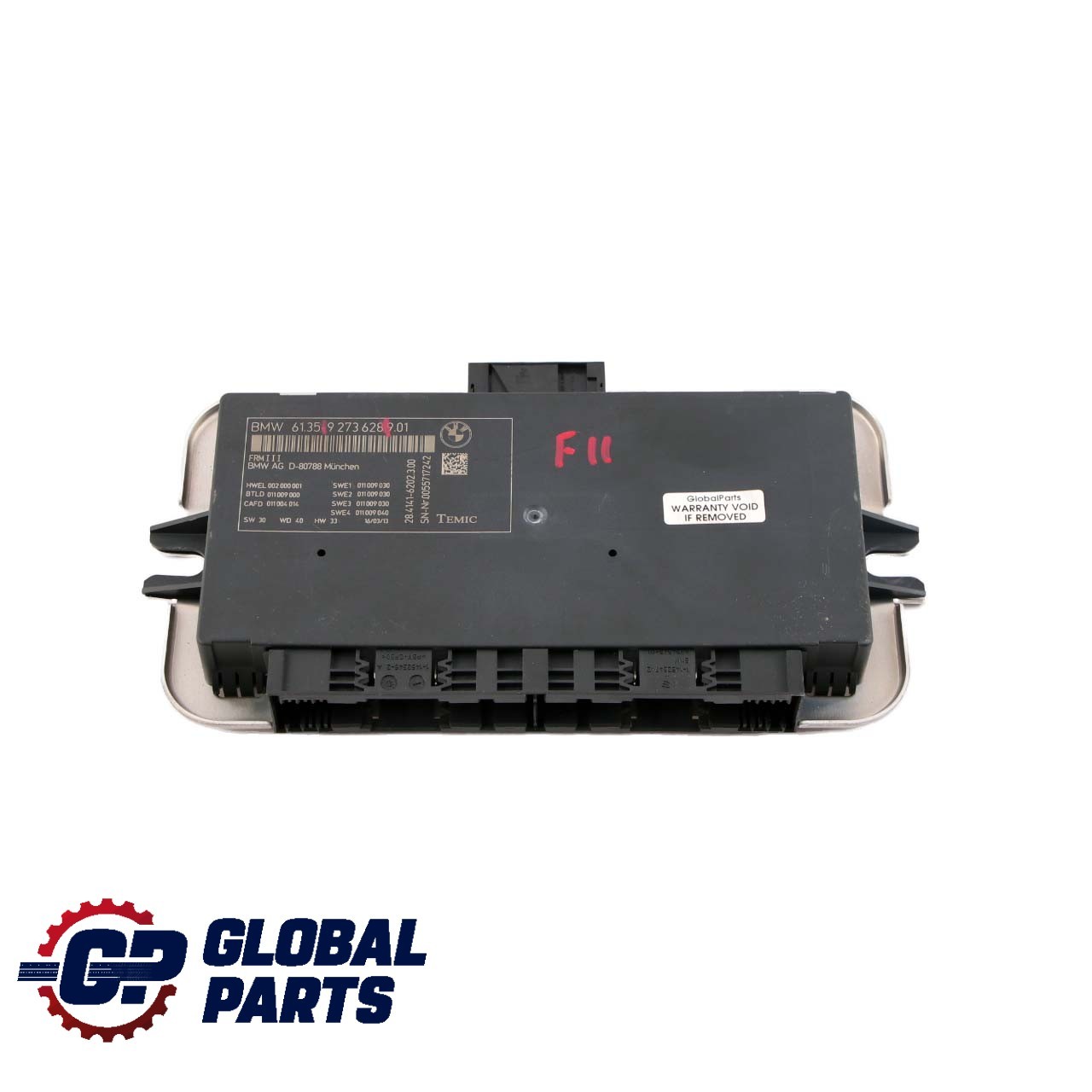 BMW F11 Touring Modulo Controllo Luci Per Il Vano Piedi ECU FRM III 9273628