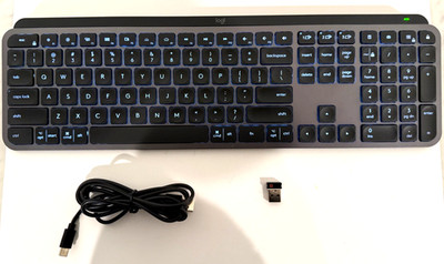 Logitech MX Keys Illuminated Wireless Keyboard (920-009294) - Graphite