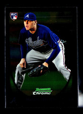 2011 Freddie Freeman Topps Bowman Chrome ROOKIE Baseball Card #185. rookie card picture