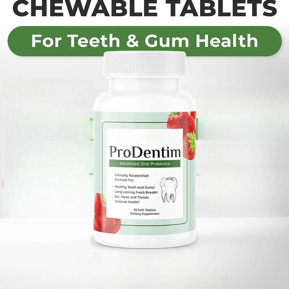 Prodentim for Gums and Teeth Health Prodentim Dental Formula 30 Soft Tablets