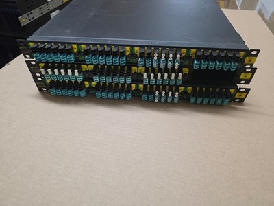 Virtual Instruments 1U Fiber Optic Network TAP Patch Panel MPO LC Rackmount