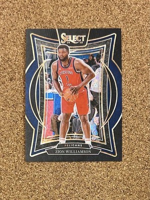 2024 Panini Select Zion Williamson Concourse Black Disco Prizm 1/1 One Of One