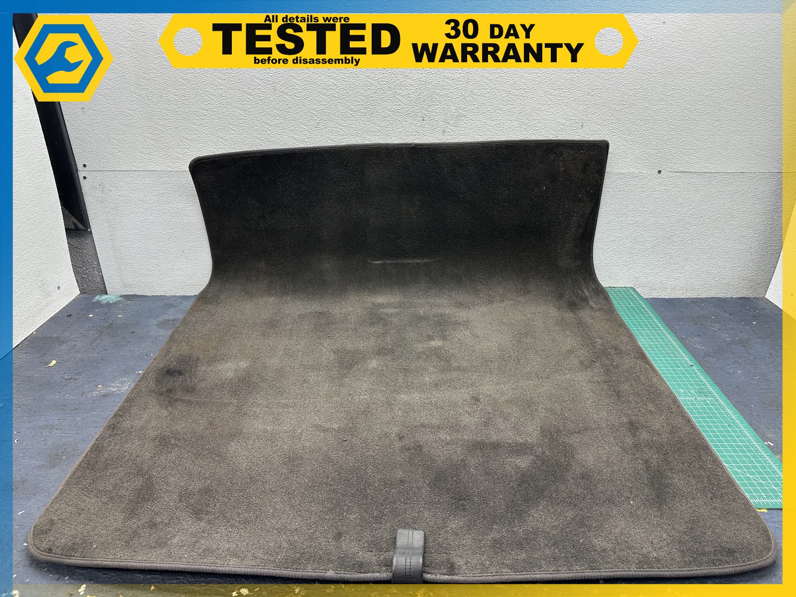 06-12 BENTLEY Flying Spur REAR TRUNK FLOOR CARPET COVER PANEL OEM