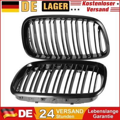 Sport Nieren Grill für BMW E71 2008-2014 Sport Performance Glänzend Schwarz