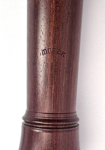 Moeck 4425 Rottenburgh Rosewood Palisander Klappe Tenor Recorder with 4 Keys! - Picture 7 of 11