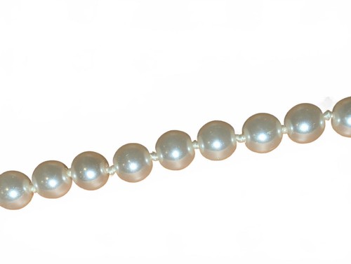 Collana di perle classiche con chiusura in oro - Foto 4 di 7
