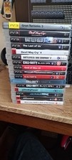 Bundle of 16 PlayStation 3 games, all tested working, some with manuals