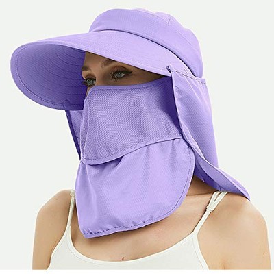 Wide Brim Sun Hat Multifunctional UPF 50 Protection Bucket Fishing Outdoor