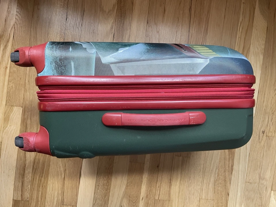 American Tourister Star Wars Boba Fett Estuche Rígido Equipaje 22 Rolling Limited Raro Foto 4 de 4