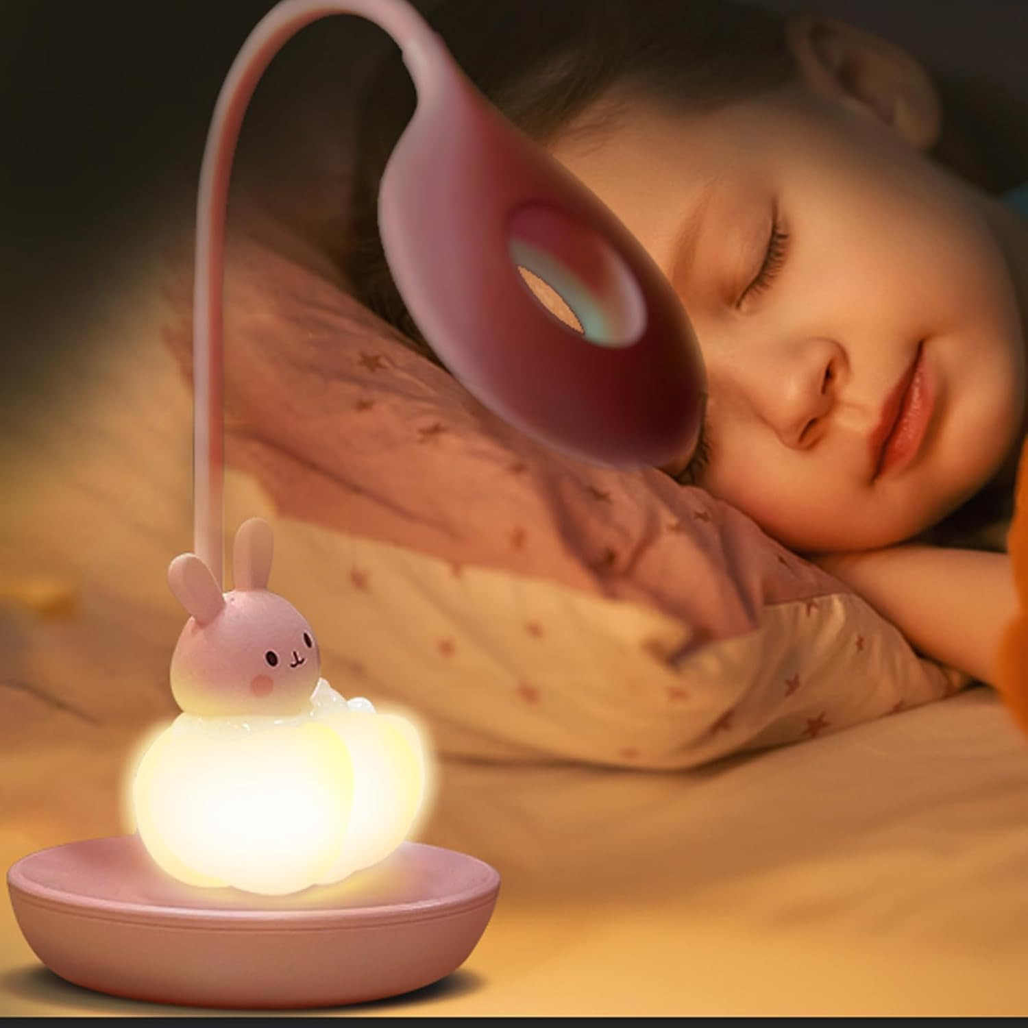 Lampada LED Scrivania per Bambina Ricaricabile - Offerta Limitata - 4
