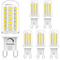 G9 LED Lampe Dimmbar 3W Ersetzt 40W 50W Halogen Kaltweiß 6000K 230V 6 StüCk
