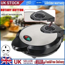 1200W Electric Ice Cream Cone Maker, Nonstick Waffle Cone & Bowl Stainless Steel